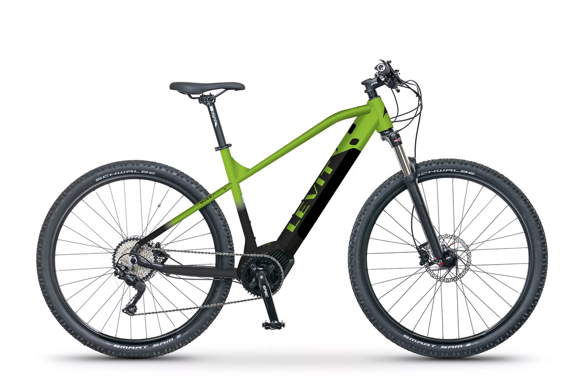 Levit MUAN VINKA 1 overstep (630 Wh Lime black pearl) (2022)