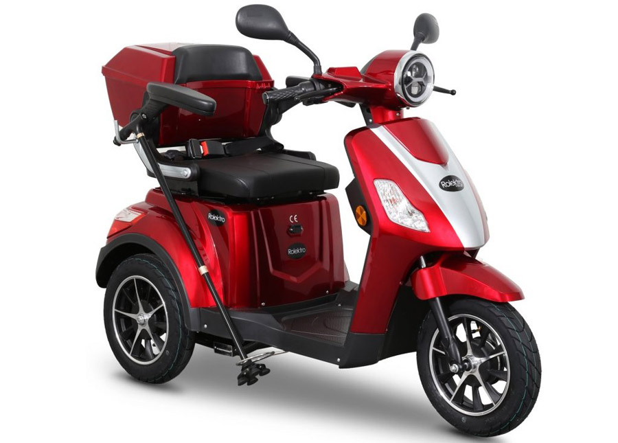 ROLEKTRO E-TRIKE 25, 1000 W, V2 gelové baterie (2022)